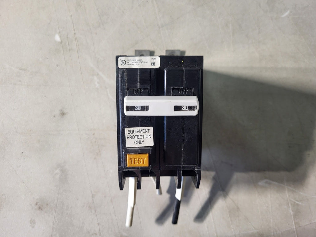 CUTLER-HAMMER 30 Amp, 2 Pole, 120/240 volts Circuit Breaker QBGFEP2030 