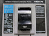 SIEMENS 150 Amp, 2 Pole, 600 Volts Circuit Breaker FD62F250 w/ Trip Unit