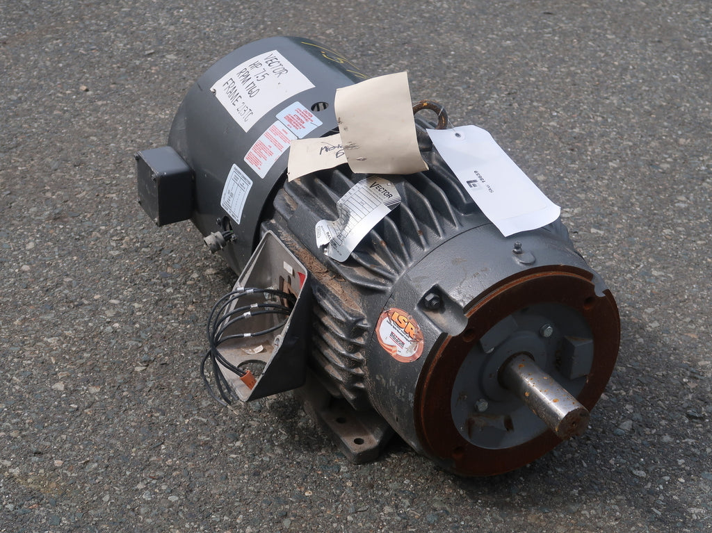 BALDOR 7.5 hp, 575 volts, 1760 rpm, 213TC Vector Drive Motor ZDM3770T-5