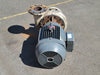 WEG 15 hp 575 volts 1750 rpm Electric Motor 254T387 w/ 1040A Pump 