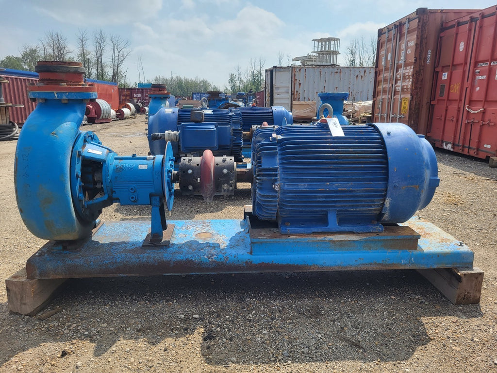 GOULDS i-FRAME Process Centrifugal Pump 3196, Size 8X10-16H w/ 200HP Motor