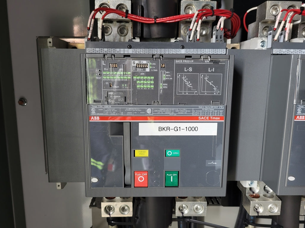 ABB 1000 Amp, 4 Pole, 600 volts Circuit Breaker Tmax T7H 1000M