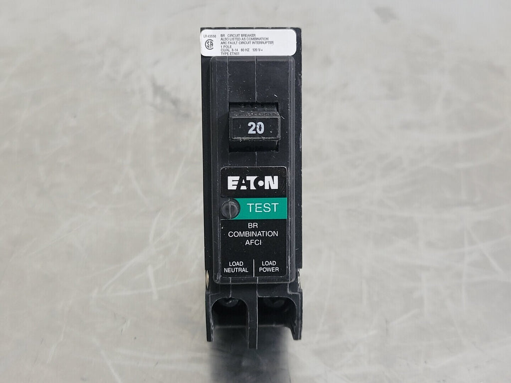 EATON 20 Amp, 1 Pole, 120 volts Circuit Breaker BR120