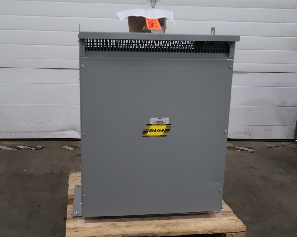 BEAVER 112.5 kVA Transformer, 600Y pri. volts, 208 sec. volts AVR112TH4C