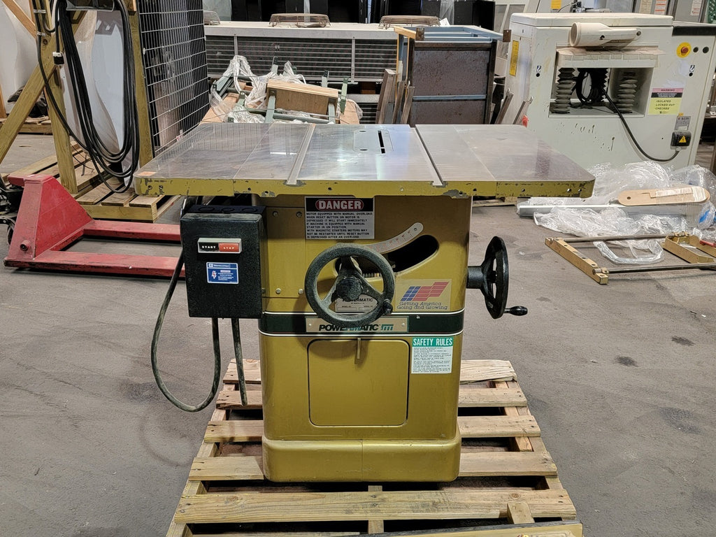 POWERMATIC Model 66 10" Cabinet Table Saw | 3 HP | 230V | Single Phase | T-Square Fence