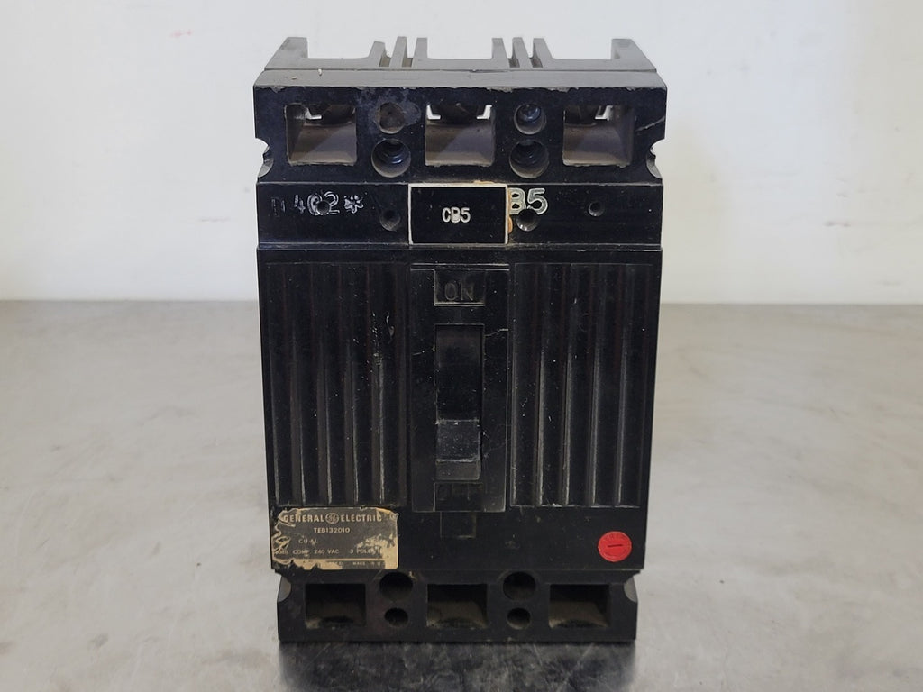 GENERAL ELECTRIC 10 Amp, 3 Pole, 240 volts Circuit Breaker TEB132010