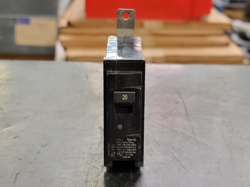 SIEMENS 20 Amp, 1 Pole, 120/240 volts Circuit Breaker BL120