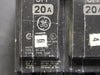 GENERAL ELECTRIC 20 Amp, 2 Pole, 120/240 volts Circuit Breaker THQB220