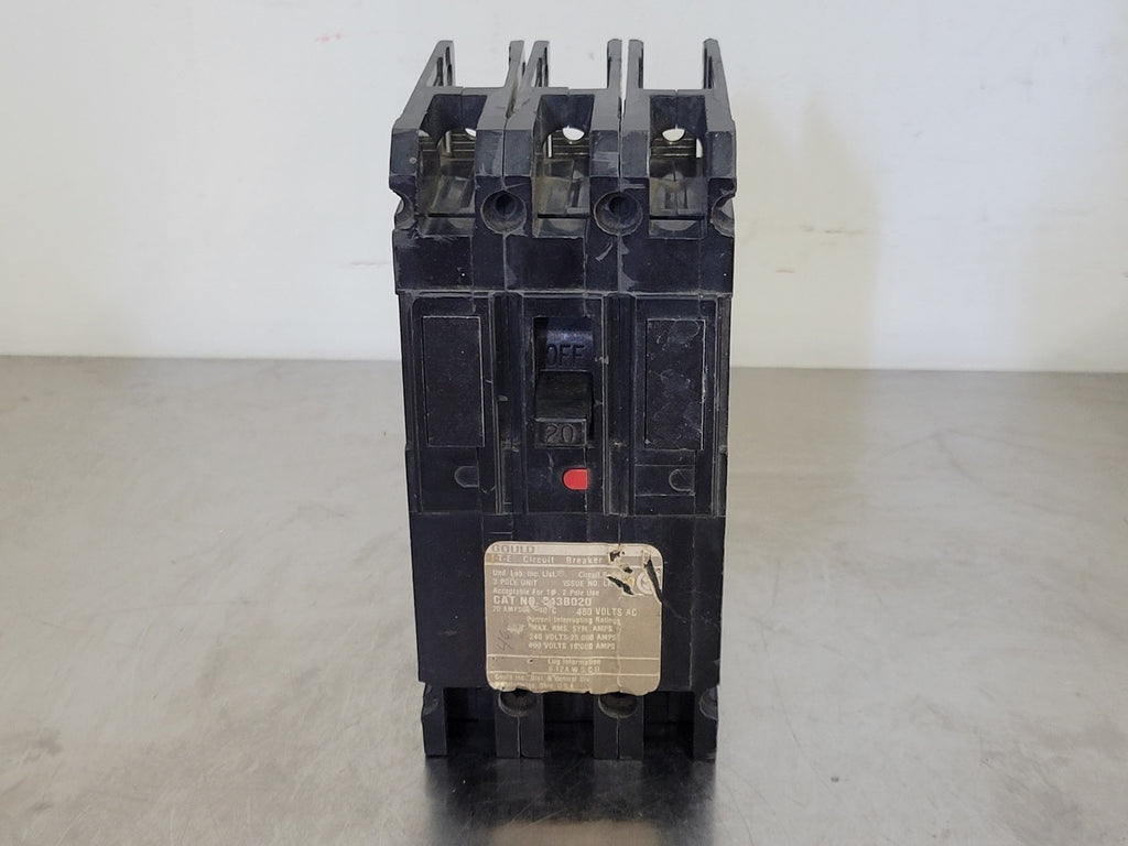 ITE 20 Amp, 3 Pole, 480 volts Circuit Breaker E43B020