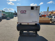 GARDNER-DENVER 10 hp, 34.1 CFM, 175 PSI Two-Stage Reciprocating Air Compressor HER10-12