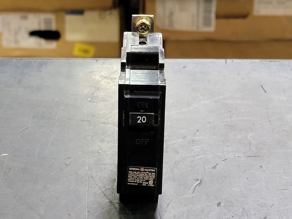 GENERAL ELECTRIC 20 Amp, 1 Pole, 120/240 Volts Circuit Breaker THQB120