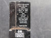GENERAL ELECTRIC 20 Amp, 1 Pole, 277 volts Circuit Breaker TEY120