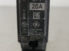 GENERAL ELECTRIC 20 Amp, 1 Pole, 120/240 volts Circuit Breaker THQB120