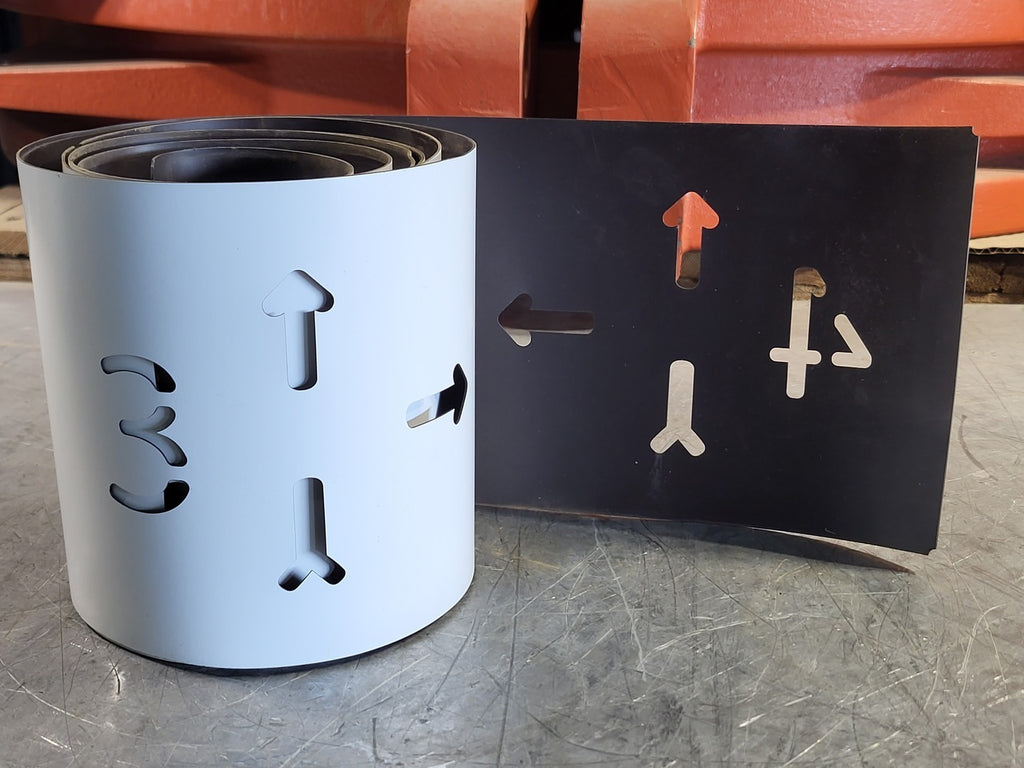 HORIZON Scrap - 30" Magnetic Arrows, Spools 5"x 102.835" Stencil No. 806312