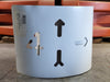 HORIZON Scrap - 30" Magnetic Arrows, Spools 5"x 102.835" Stencil No. 806312