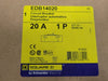 SQUARE D 20 Amp, 1 Pole, 277 volts Circuit Breaker EDB14020