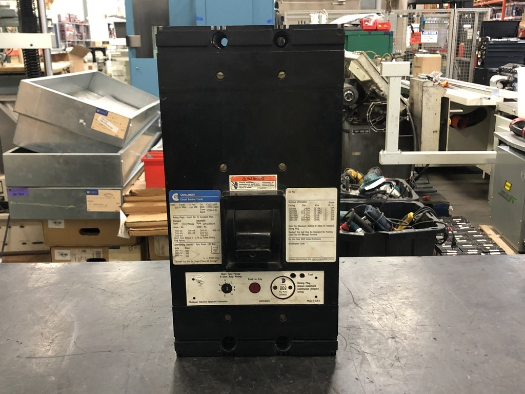 CHALLENGER 800 Amp, 3 Pole, 600 volts Circuit Breaker CSMC3800F