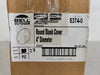 HUBBELL 4" Round Black Cover 5374-0