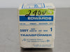 EDWARDS 40 VA Signaling Transformer 240 Pri. Voltage 24 Sec. Voltage 599Y
