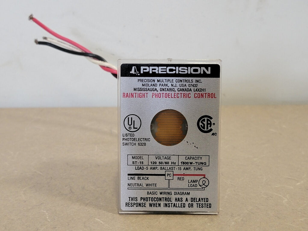 PRECISION 120 V Raintight Photoelectric Control ST-15
