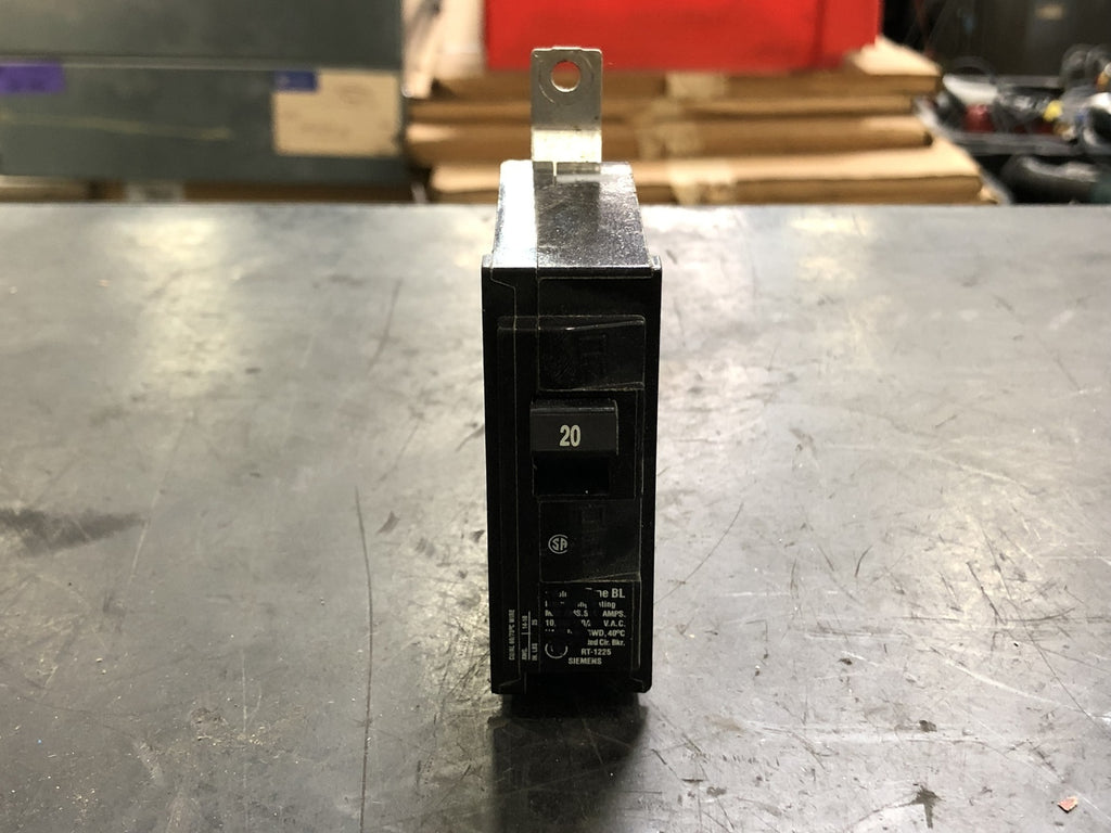 SIEMENS 20 Amp, 1 Pole, 120/240 Volts Circuit Breaker BL120