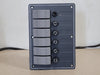BLUE SEA SYSTEMS 6 Circuit DC Distribution Switch Panel with Fuse Holders Pre-Wired