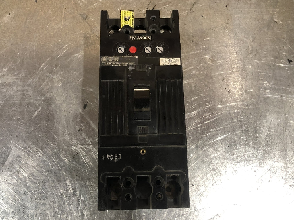 GENERAL ELECTRIC 125 Amp, 2 Pole, 600 Volts Circuit Breaker TFJ226125