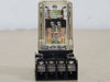 MASTER ELECTRONIC CONTROLS 10 Amp, 24 VDC, 8-Pins Electromechanical Relay GV-DPDT-24D w/ Base H50-SL608