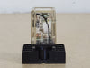 MASTER ELECTRONIC CONTROLS 10 Amp, 24 VDC, 8-Pins Electromechanical Relay GV-DPDT-24D w/ Base H50-SL608