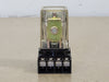 MASTER ELECTRONIC CONTROLS 10 Amp, 24 VDC, 8-Pins Electromechanical Relay GV-DPDT-24D w/ Base H50-SL608