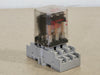POTTER & BRUMFIELD 5 Amp, 120 VDC, 8-Pins Power Relay KU-5591-1 w/ Relay Socket 27E893