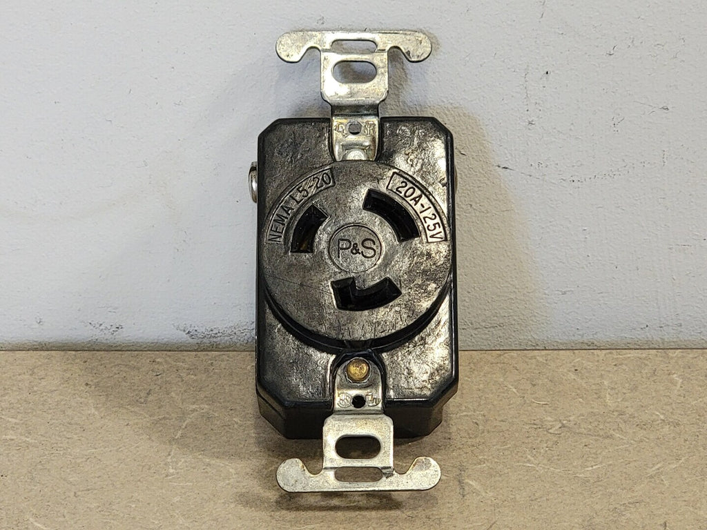 P&S 20 Amp Twist Lock Receptacle NEMA L5-20