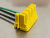 PASS & SEYMOUR Plugtail Single-Pole Right Angle Switch Connector PTS6-SOL3 (Box of 25)