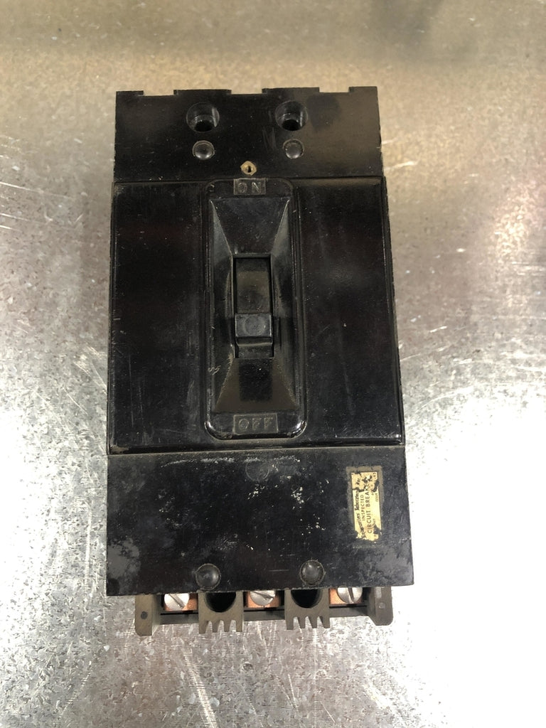 FEDERAL PIONEER 100 Amp, 3 Pole, 600 Volts Circuit Breaker NF631100