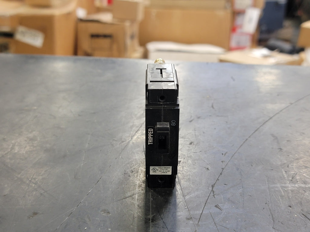 AIRPAX 80 Amp, 1 Pole, 80 volts Circuit Breaker LMLK1-30126-1-V