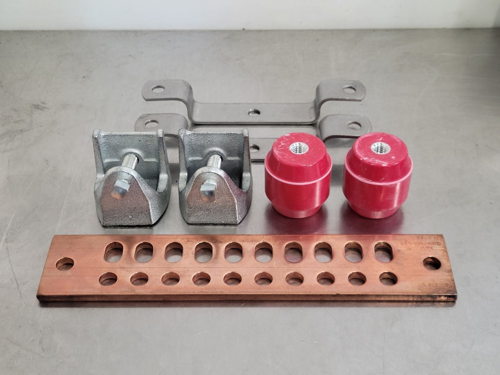 HARGER 1/4"x 2"x 10" Universal Ground Bar Kit GBU14210P