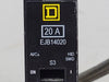 SQUARE D 20 Amp, 1 Pole,  277 volts Circuit Breaker EJB14020