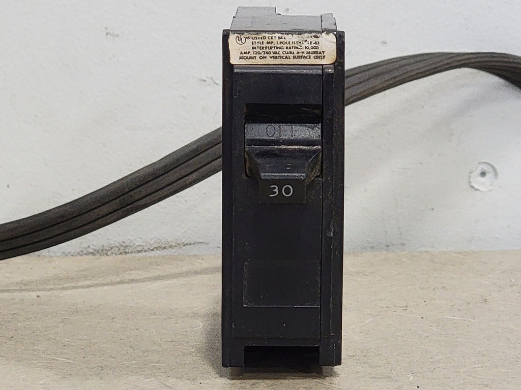 MURRAY 30 Amp, 1 Pole, 120/240 volts Circuit Breaker MP130