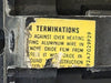 GENERAL ELECTRIC 200 Amp, 3 Pole, 600 Volts Circuit Breaker TJK626F000 w/ Trip unit