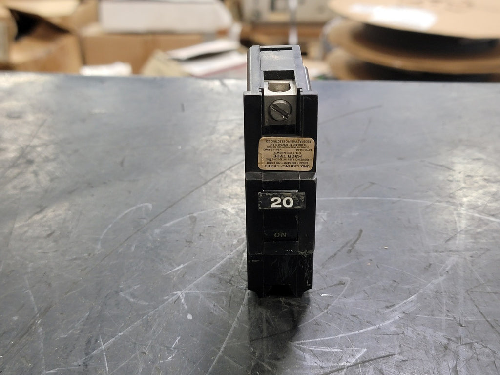 FEDERAL PACIFIC 20 Amp, 1 Pole, 120/240 volts Circuit Breaker NB120