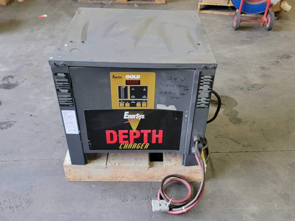 ENERSYS 24 Volt, 88 Amp, 550 AH Forklift Battery Charger D3G-12-550