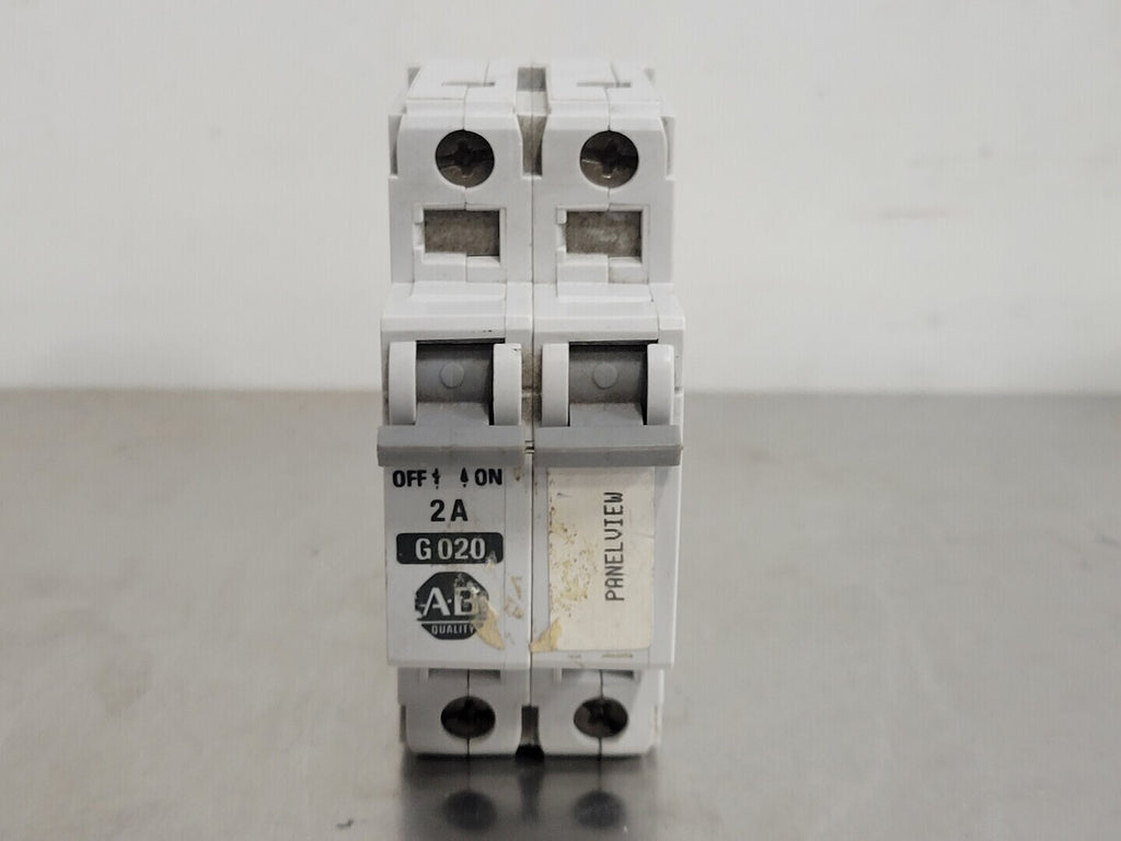 ALLEN-BRADLEY 2 Amp, 2 Pole, 480 volts Circuit Breaker 1492-CB2 G020
