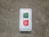 ALLEN-BRADLEY 2-Hole Fiberglass Enclosure 800H-2HZ4Y w/ Stop & Start Push Buttons