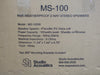 STUDIO ACOUSTICS Pair Weatherproof 2-Way Stereo Speakers MS-100