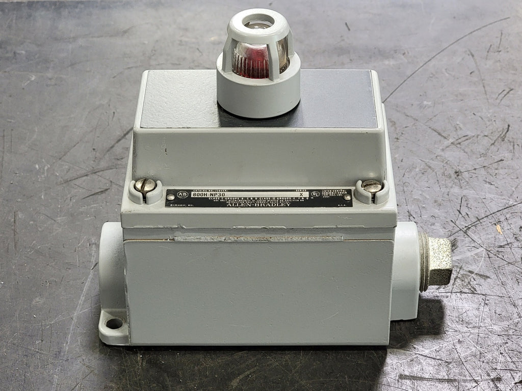 ALLEN-BRADLEY Pushbutton Control Station Assembly 800H-2HAP7P