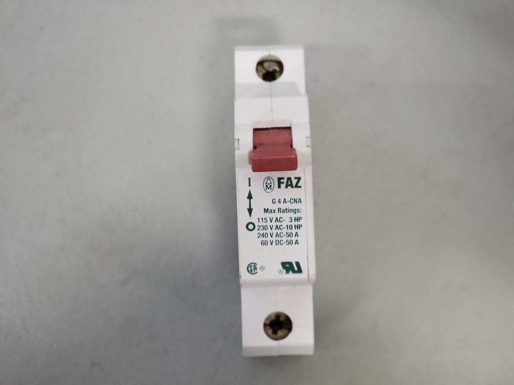 EATON 50 Amp, 1 Pole, 240 volts Circuit Breaker FAZ-G4A-CNA