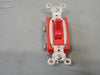 PASS & SEYMOUR Single Pole Switch PS20AC1-RED, 20A, 120/277VAC