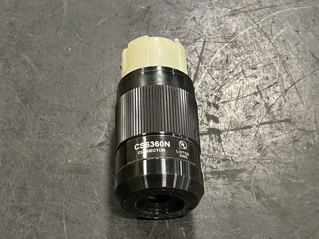 MARINCO 50A 125V Locking Connector CS6360N, 2P3W 