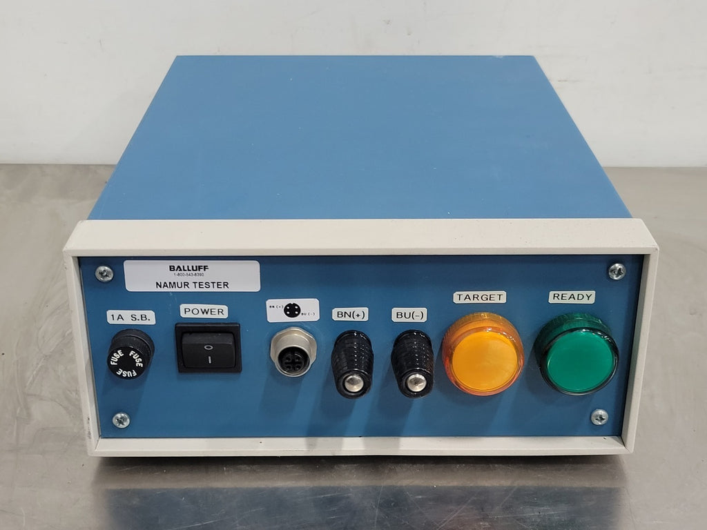 BALLUFF NAMUR Tester Bench-Top Sensor Test Unit 120 VAC 50/60 Hz w/ Power Cord