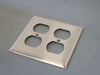 HUBBELL 2-Gang 302/304SS Wall Plate S82 (Box of 10)